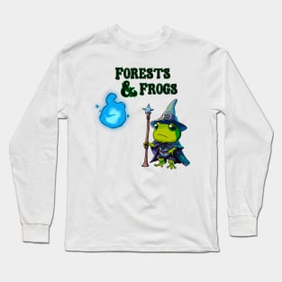 Forests & Frogs - The Water Mage Long Sleeve T-Shirt